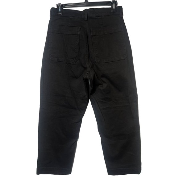 Everlane The Straight Leg Crop Jeans in Black Short - Picture 6 of 10